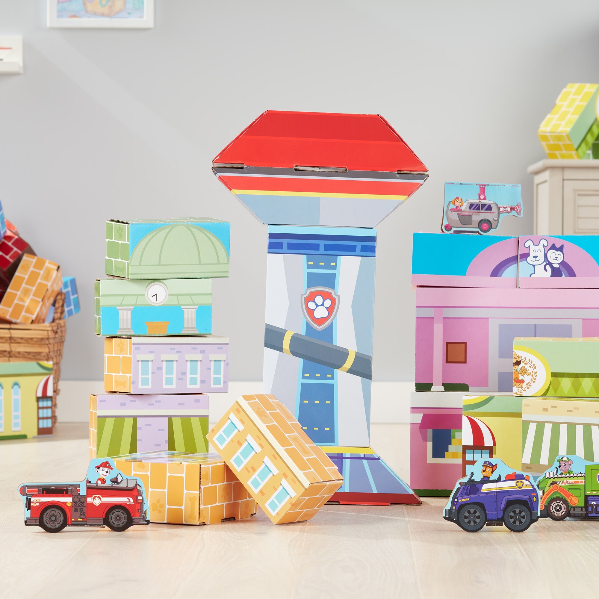 PAW Patrol Jumbo Cardboard Blocks