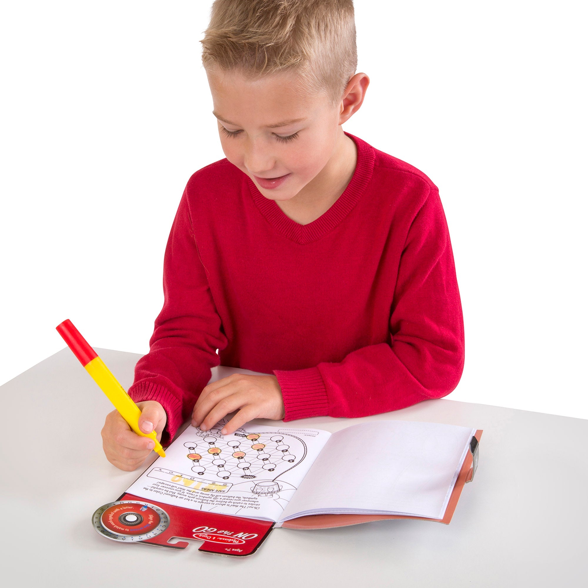 On the Go™ Secret Decoder Activity Books 3-Pack: Slippery Flippers, Runaway Ruby, Game Book