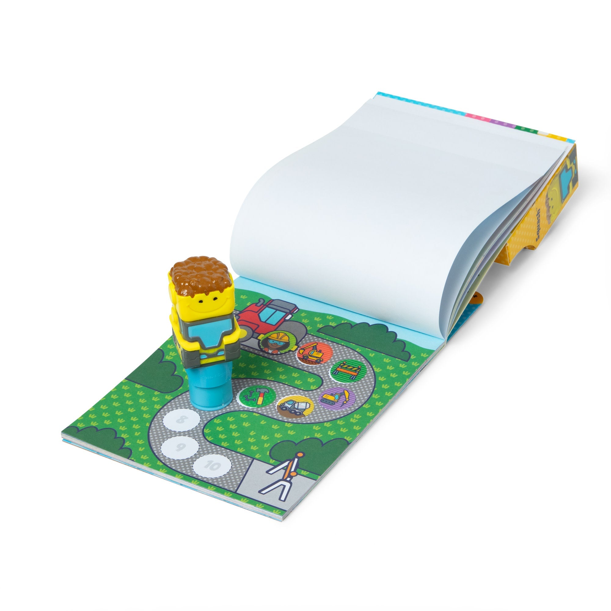 Sticker WOW!™ Activity Pad & Sticker Stamper - Bulldozer