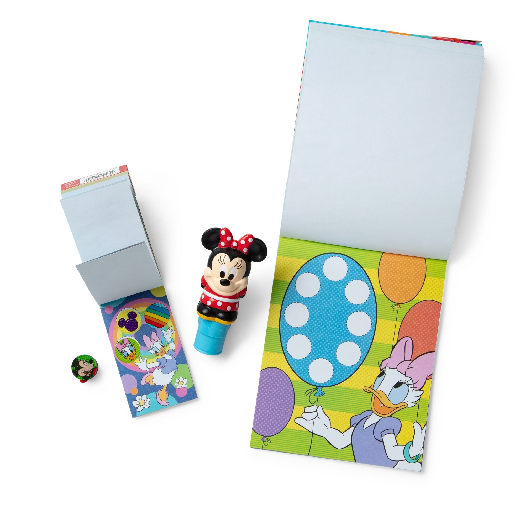 Sticker WOW!™ Disney Minnie Mouse Bundle: Activity Pad & Sticker Stamper + Mini Activity Pad and 200 Refill Stickers