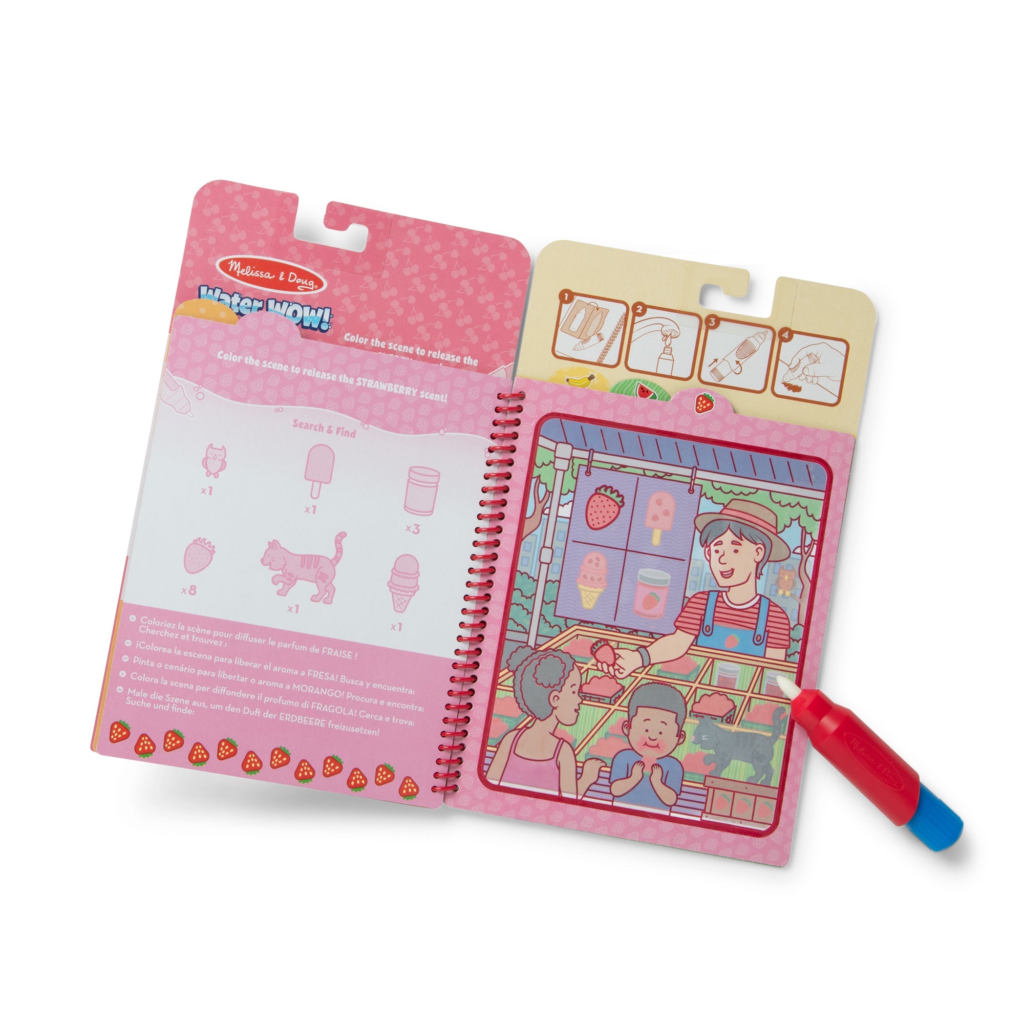 Scented Water WOW! Water-Reveal Pad - Fruit