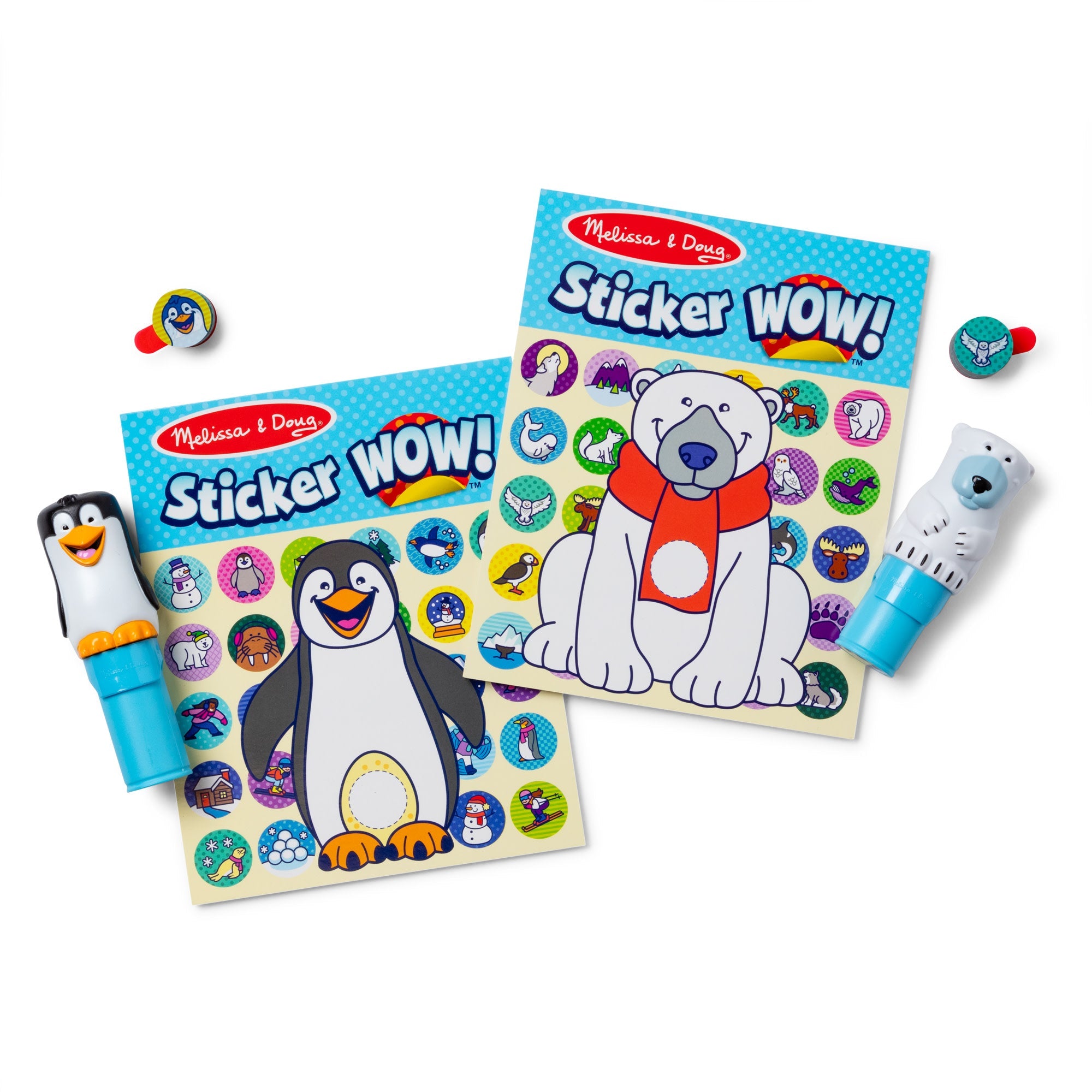 Sticker WOW!® Activity Pads & Sticker Stampers VALUE PACK - Winter