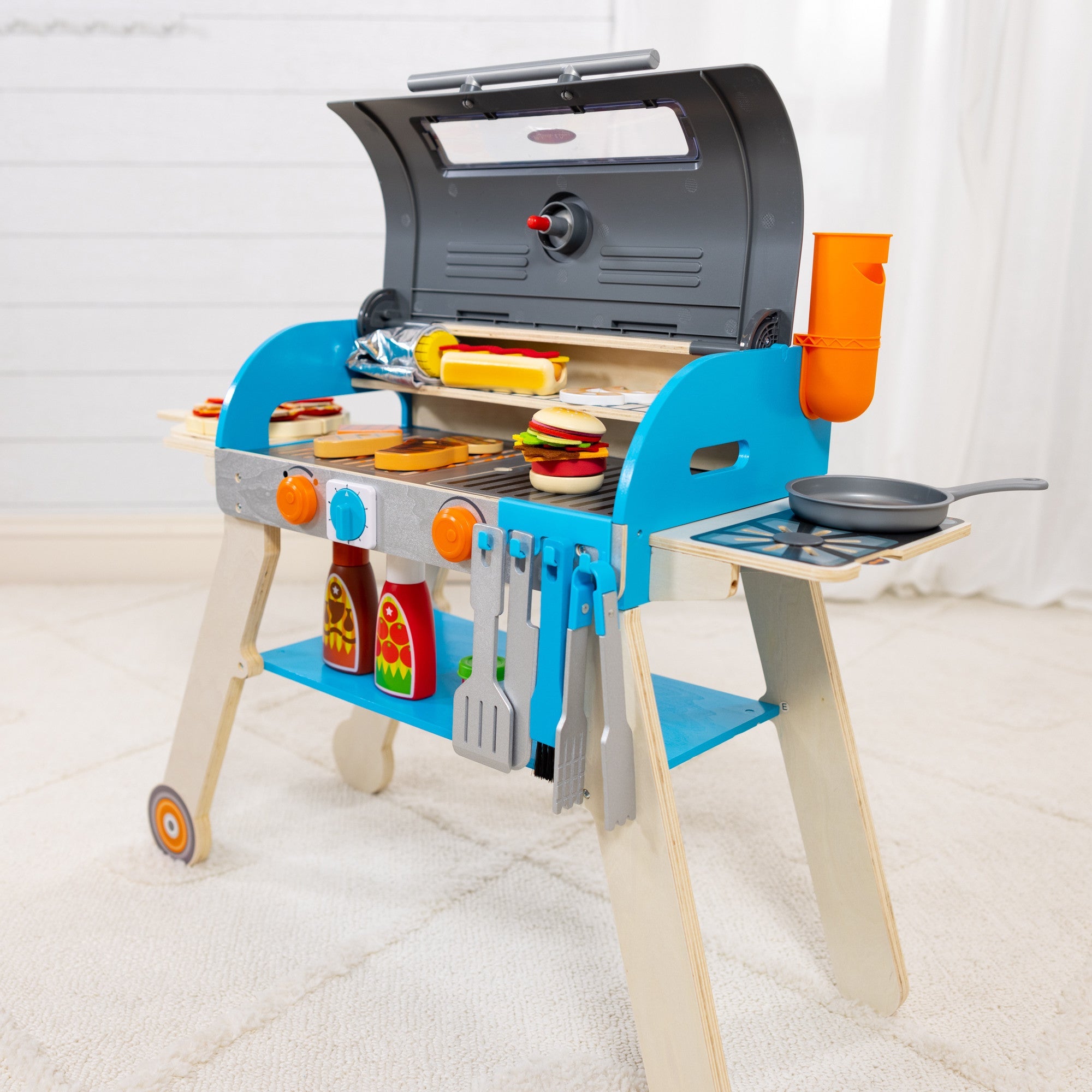 Deluxe Grill & Pizza Oven Play Set