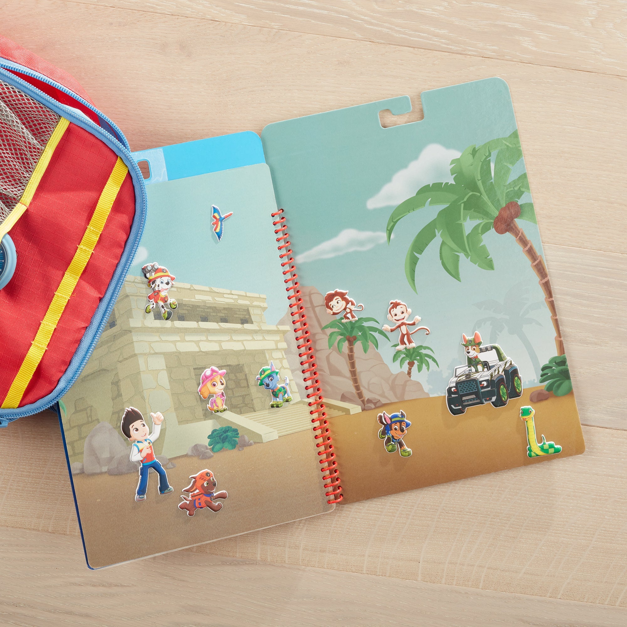 PAW Patrol Restickable Puffy Stickers - Jungle