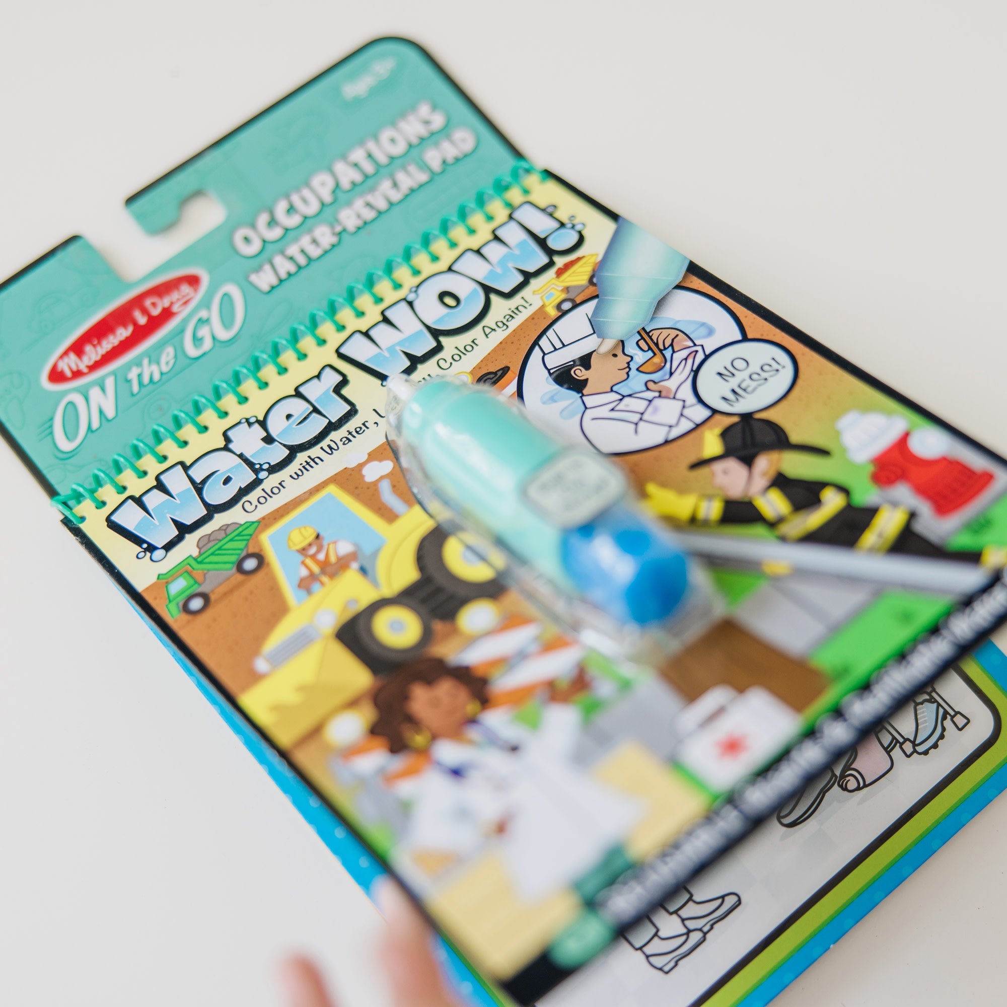 Water Wow! Occupations - Water Reveal Pad On the Go Travel Activity