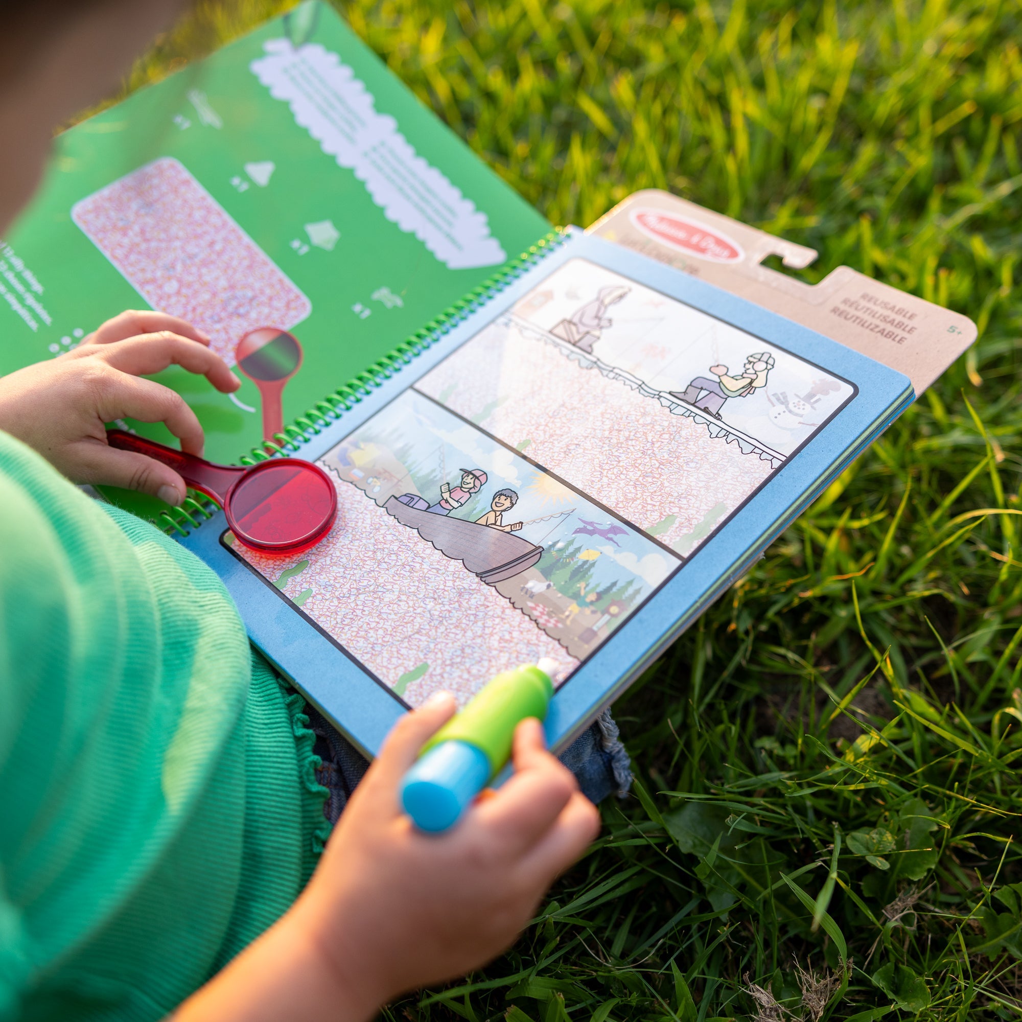 Let’s Explore Water Wow! Outdoor Adventure Deluxe Water-Reveal Pad