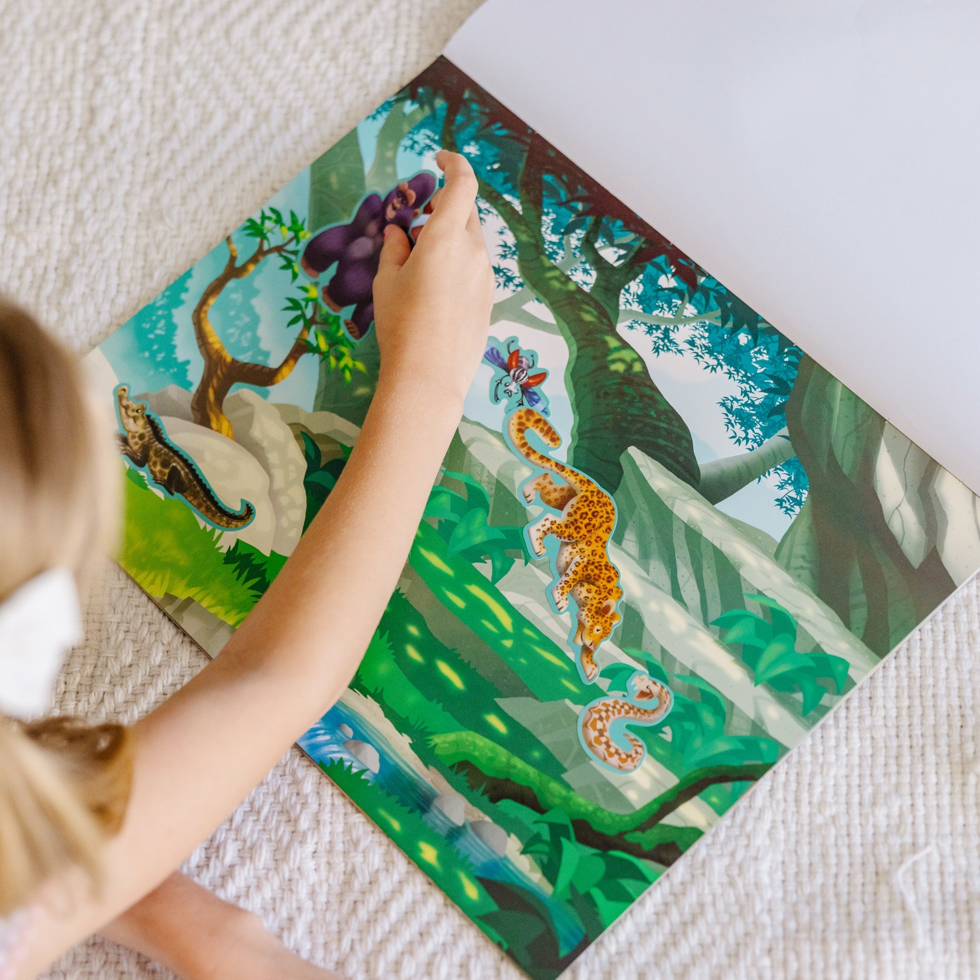 Reusable Sticker Pad - Jungle and Savanna