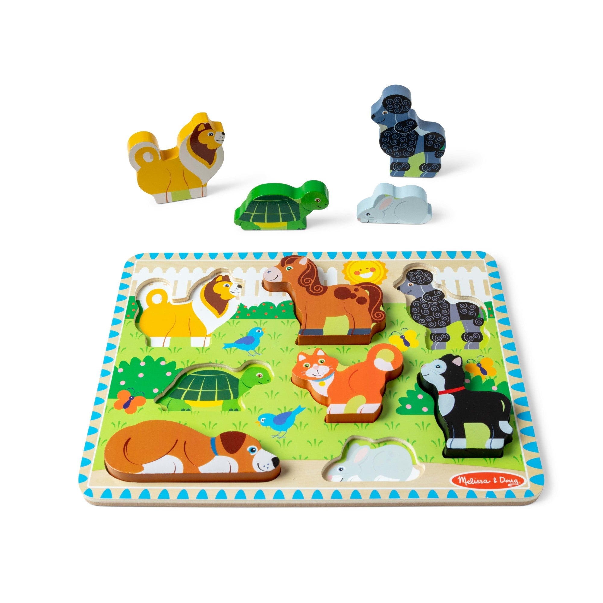 Pets Chunky Puzzle - 8 Pieces