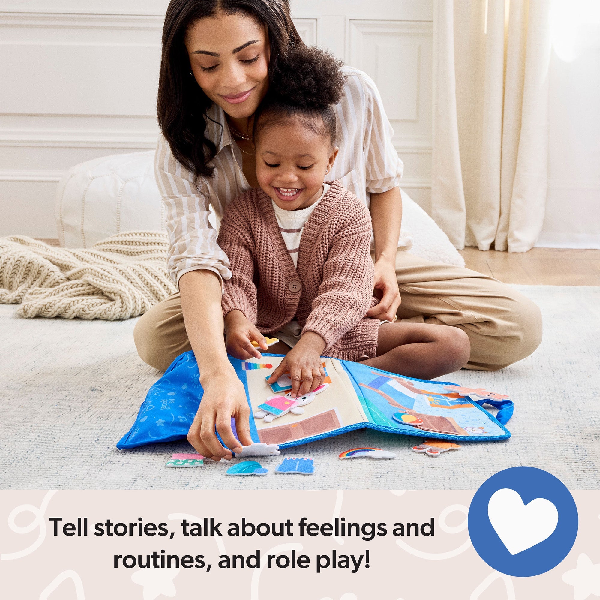 Ms. Rachel™ What to Wear Felt Activity Board