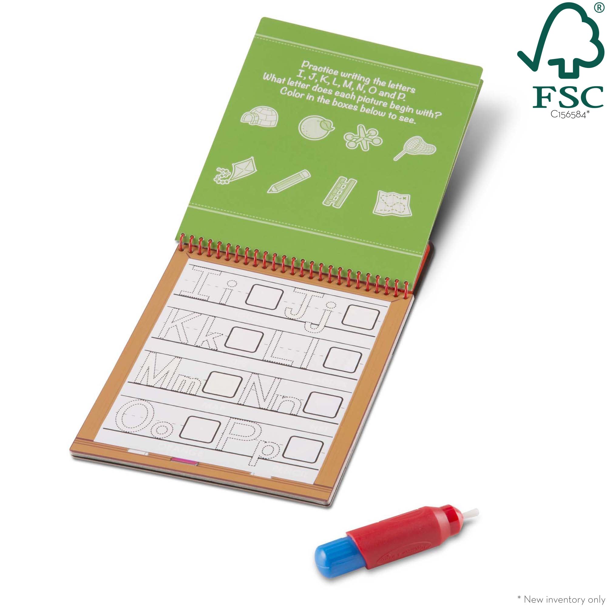 Water Wow! Water-Reveal Activity Pad - Alphabet