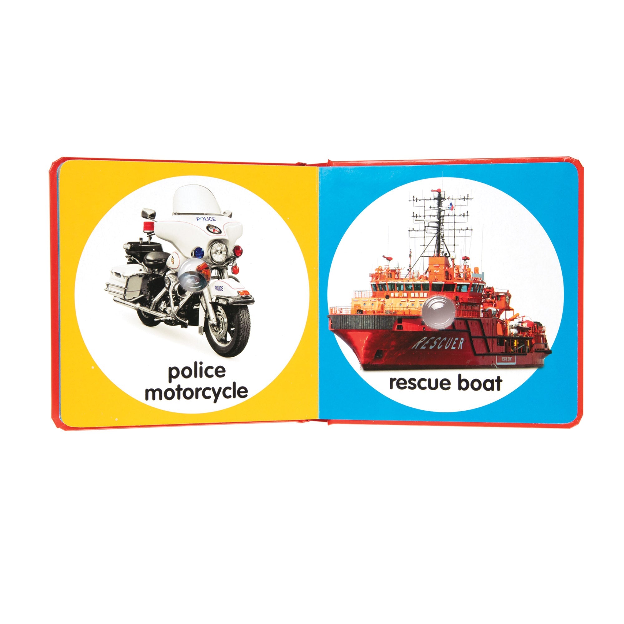Poke-a-Dot: Emergency Vehicles Board Book