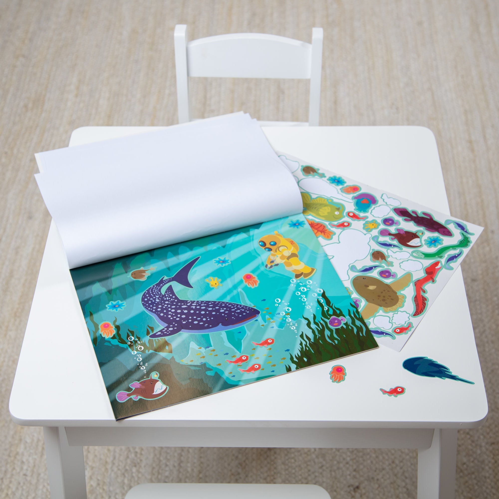 Reusable Sticker Pad - Under the Sea