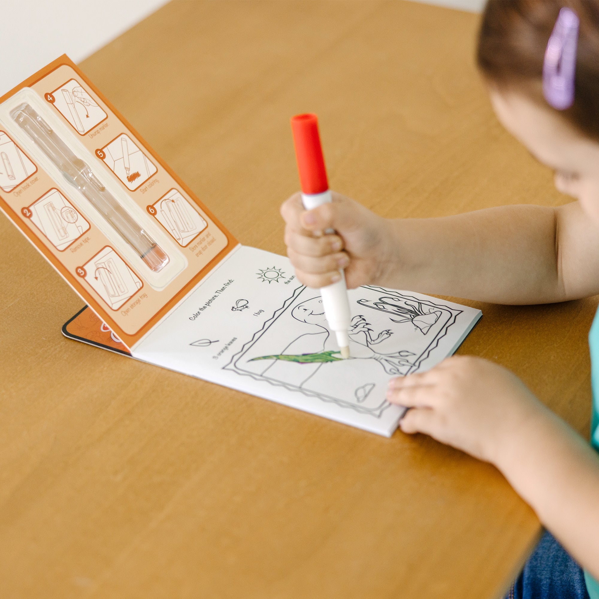 On the Go™ ColorBlast Color Reveal Pad – Dinosaur