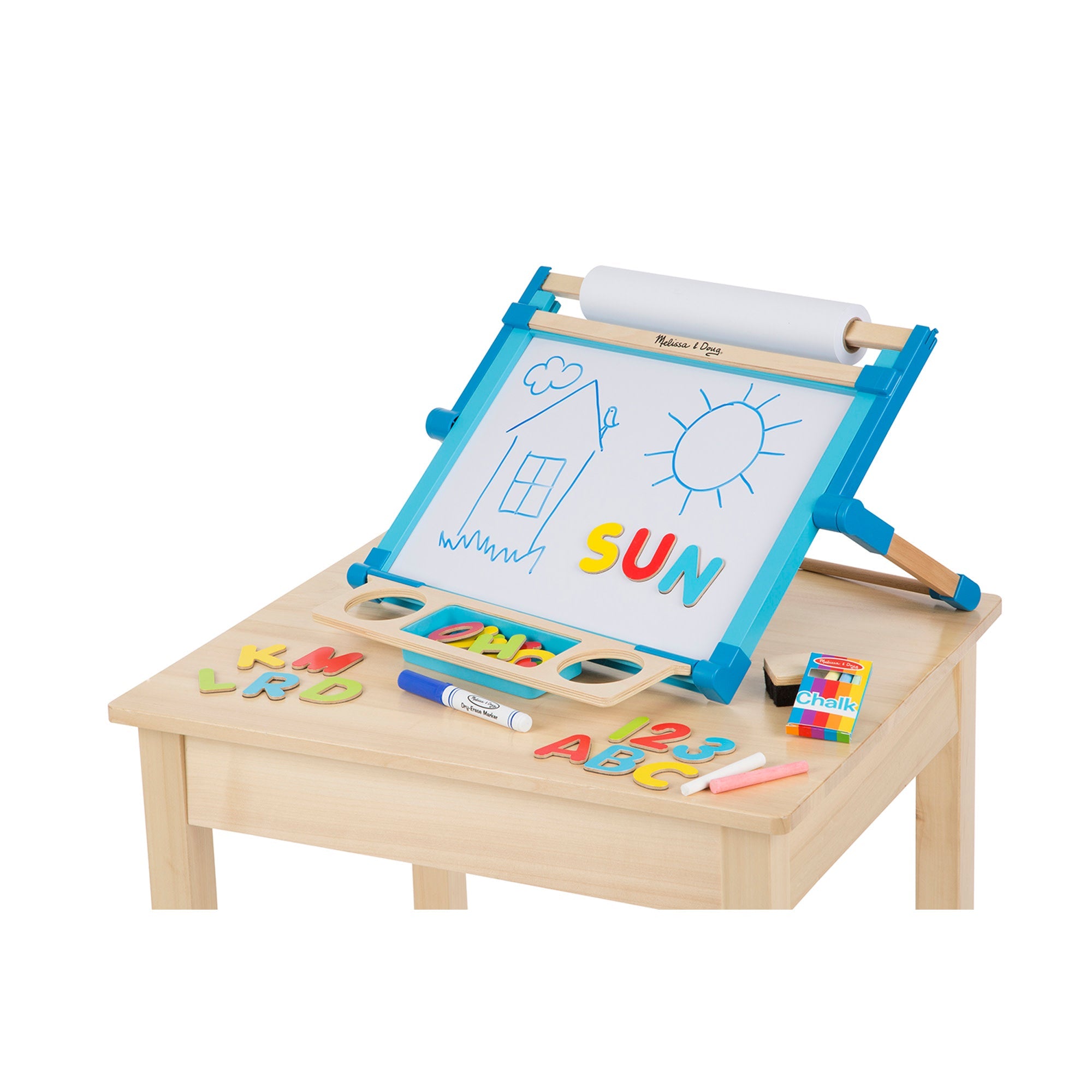 Double-Sided Magnetic Tabletop Easel