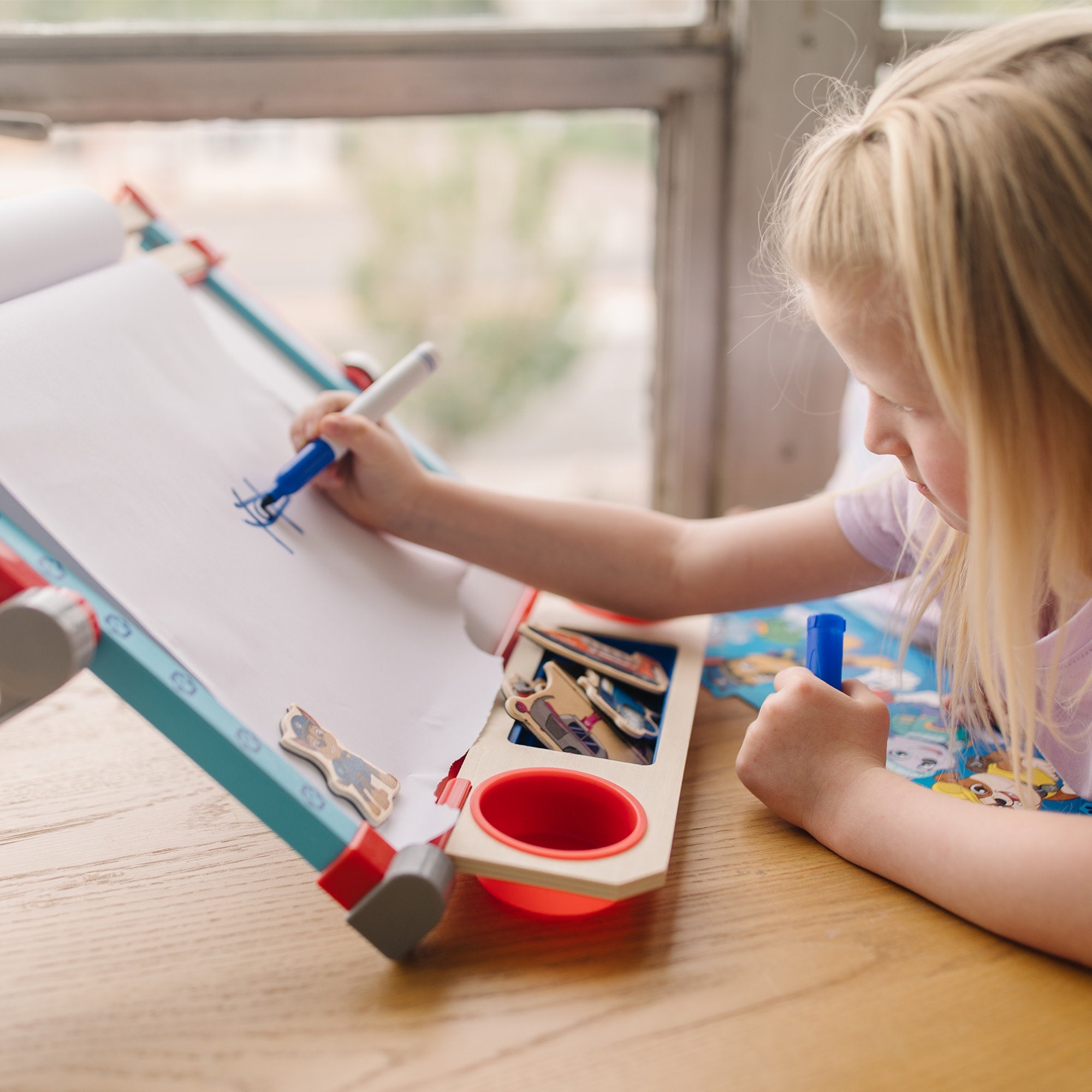 PAW Patrol Wooden Tabletop Art Center