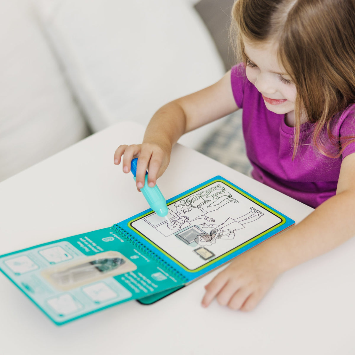 Water Wow! Occupations - Water Reveal Pad On the Go Travel Activity