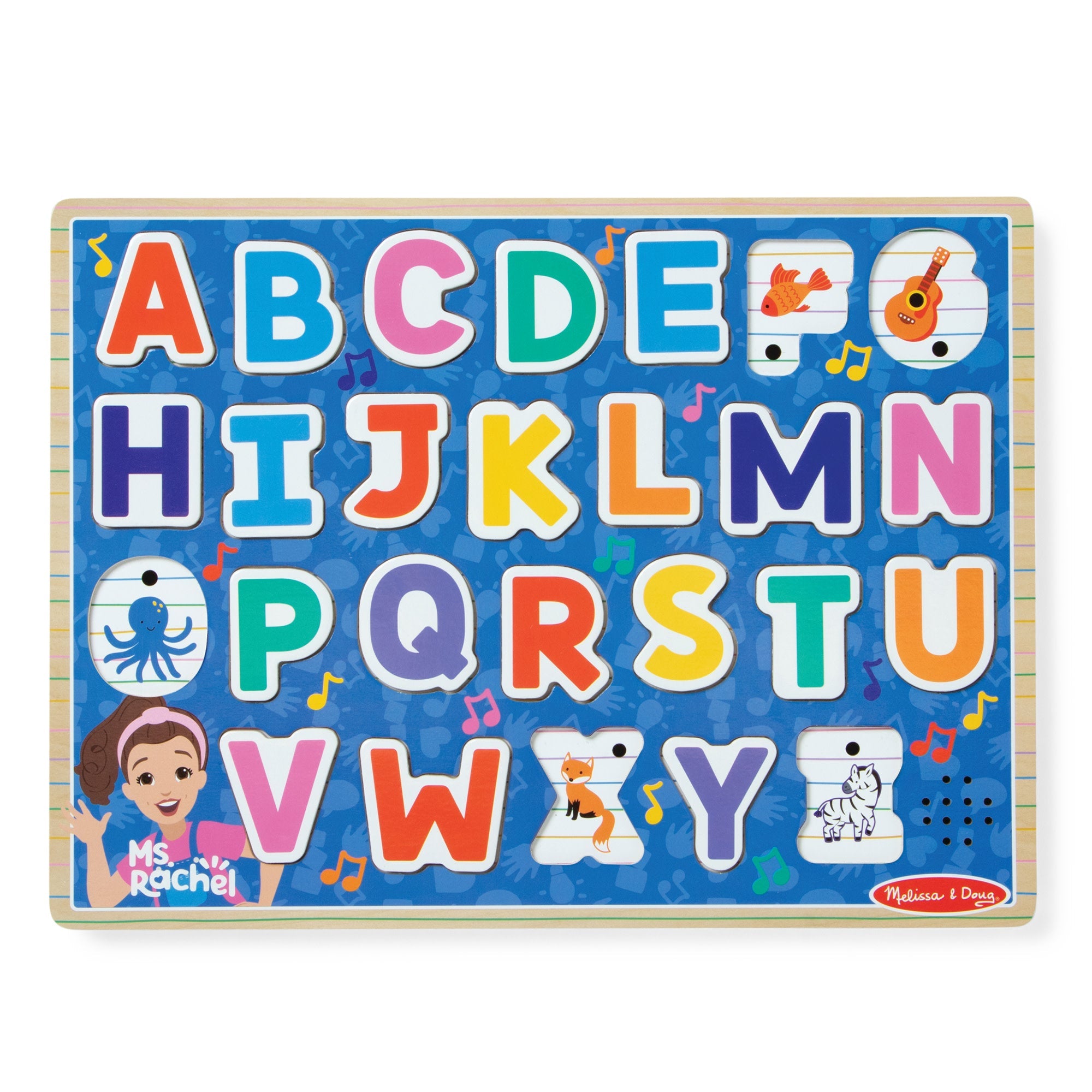 Ms. Rachel™  Wooden Phonics Alphabet Sound Puzzle - 24 Pieces